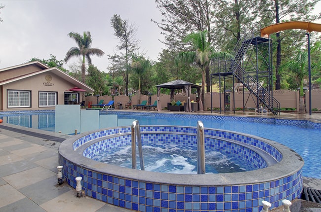Swimming Pool Resort Panchgani Near Mahabaleshwar
