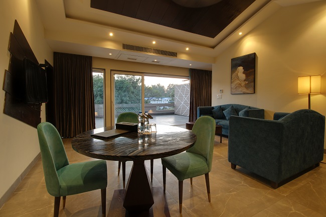 Royale Villa Living Room Basilica Resort Panchgani Near Mahabaleshwar