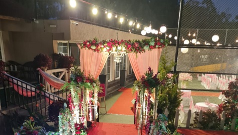 Destination Wedding Venue Basilica Resort Panchgani Near Mahabaleshwar - Entrance